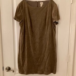Suede Chicos dress (size 2.5)